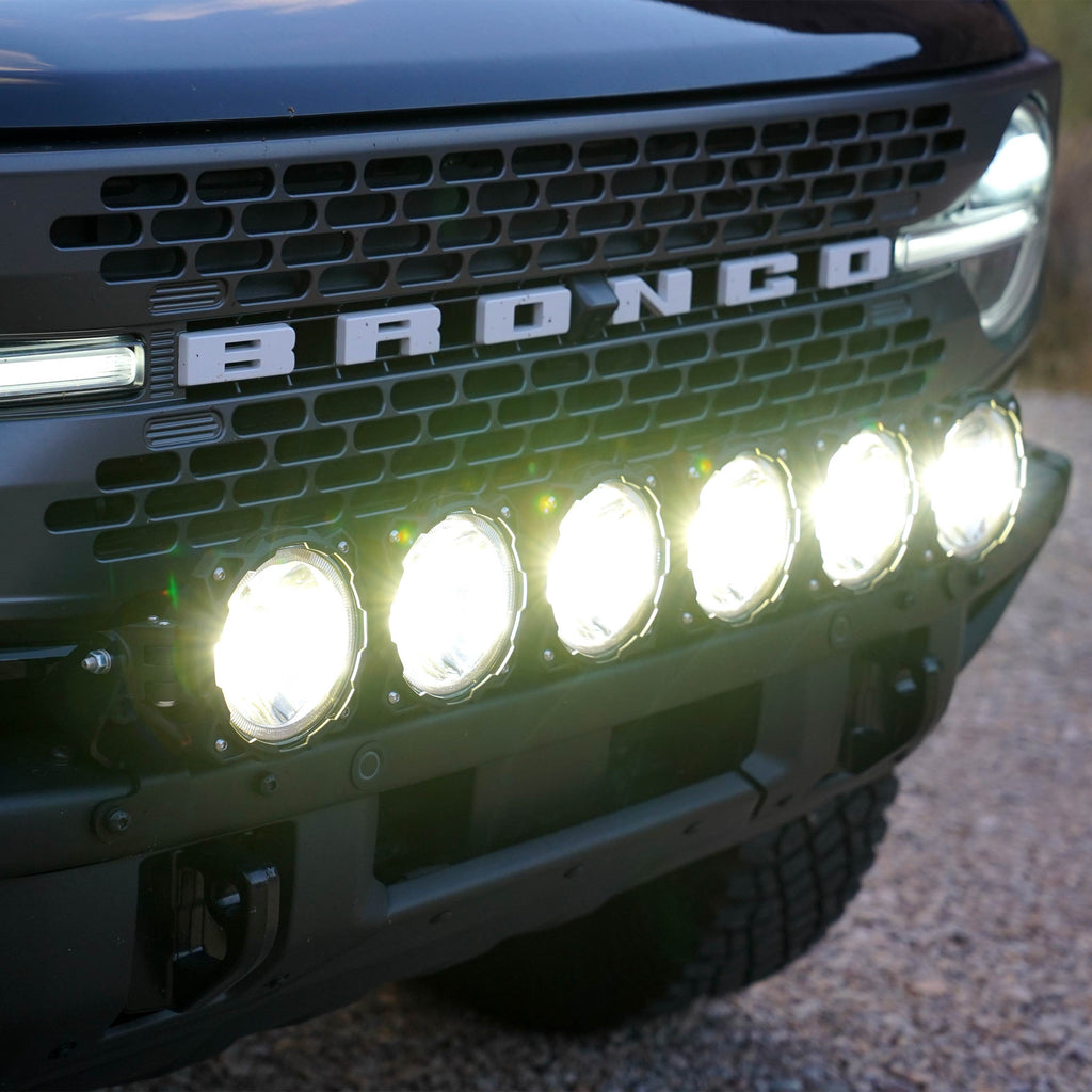 Now Available! Bronco Bumper - Pro6 6-Light Lightbar